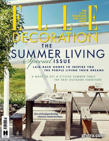 Elle Decoration UK – July 2016