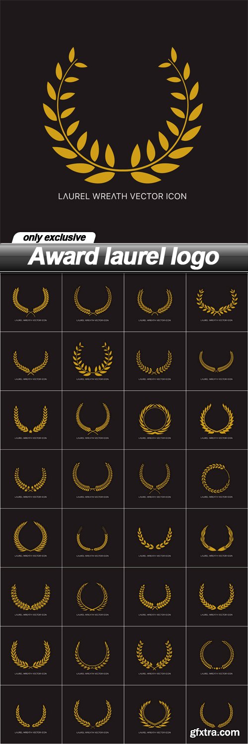 Award laurel logo - 32 EPS