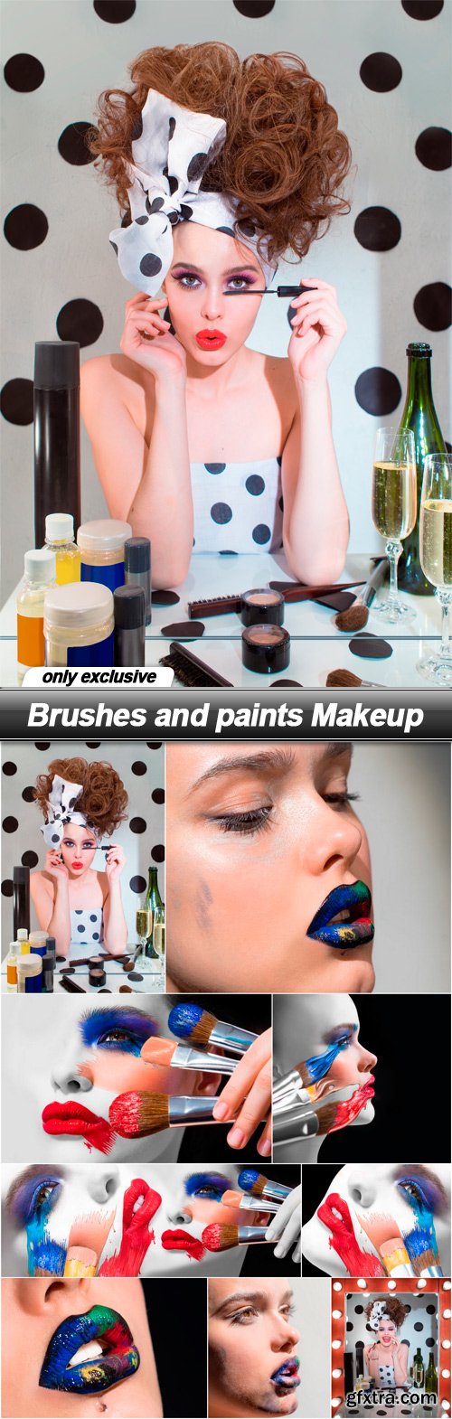 Brushes and paints Makeup - 9 UHQ JPEG