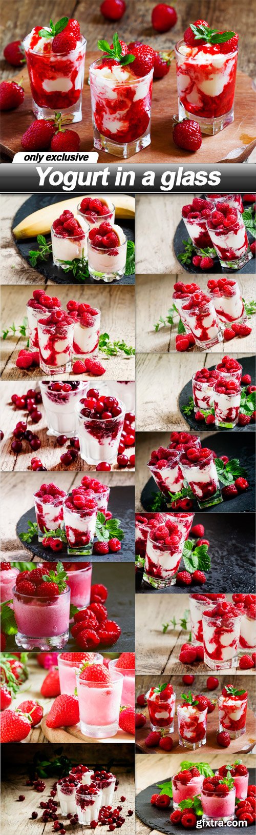 Yogurt in a glass - 15 UHQ JPEG