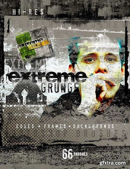 Ron's Extreme Grunge Photoshop Brushes