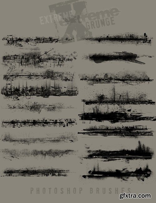 Ron's Extreme Grunge Photoshop Brushes