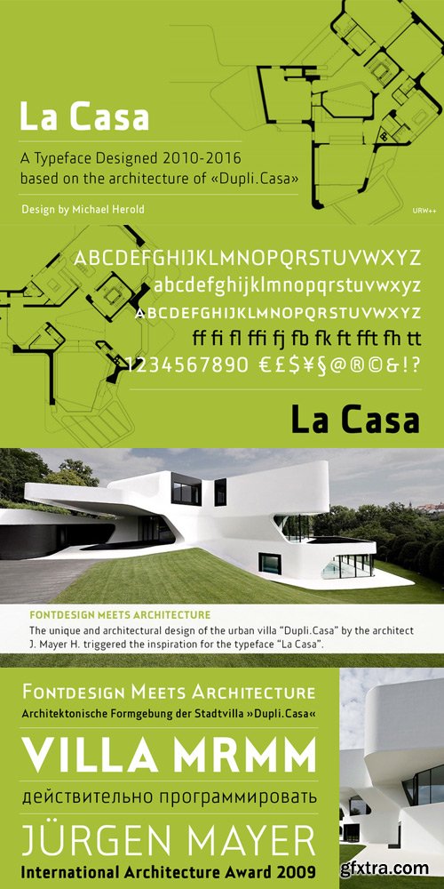 La Casa Font Family $99