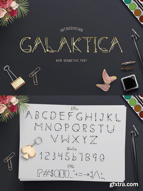 CM - Galaktica Sci Fi Font 713247