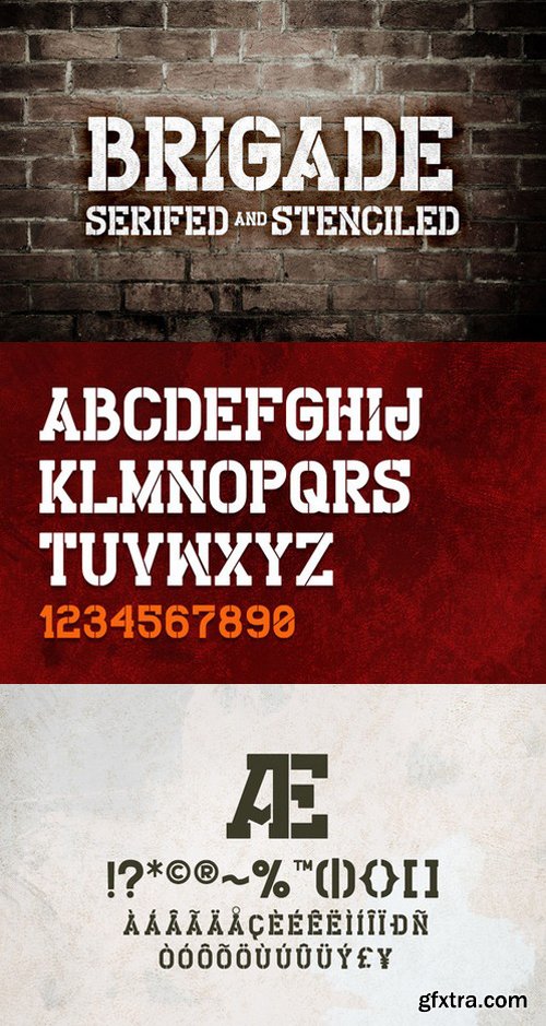 CM - Brigade Font 713472