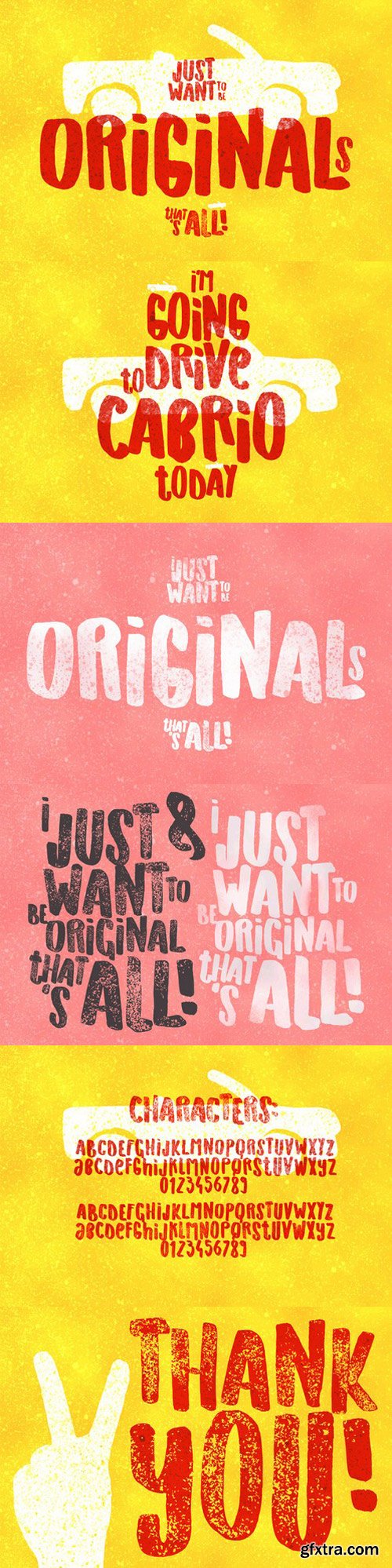 CM - Originals Typeface 713176