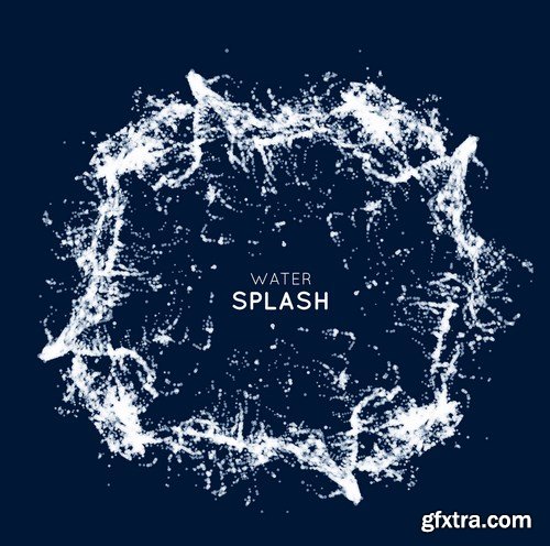 Water and Splashes - 26xEPS