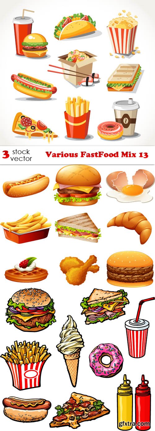 Vectors - Various FastFood Mix 13