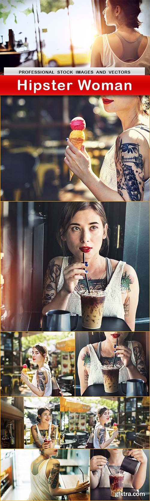 Hipster Woman - 9 UHQ JPEG