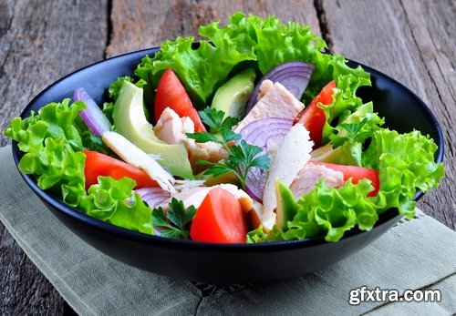 Collection of tuna fish salad dish cooked meal 25 HQ Jpeg