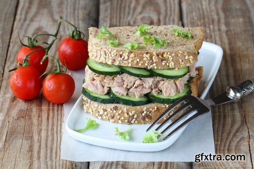 Collection of tuna fish salad dish cooked meal 25 HQ Jpeg