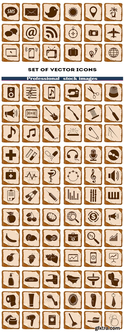 Set of vector icons