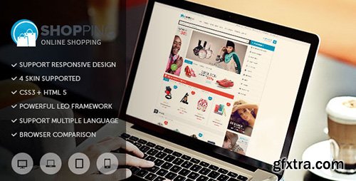 ThemeForest - Leo Shopping v1.6.1.1 - Prestashop Theme - 8058347