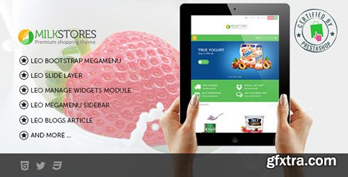 ThemeForest - Leo Milk v1.6.1.4 - Prestashop Theme - 8302487