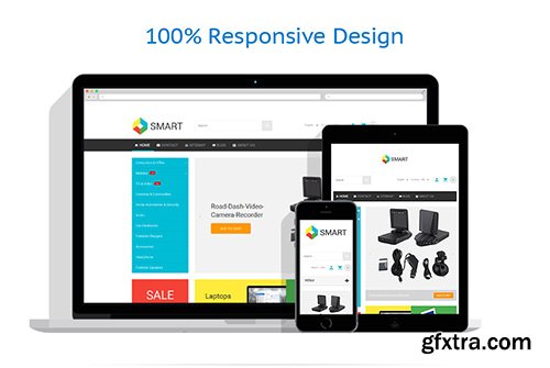 Smart v1.0 - PrestaShop 1.6.1.2 Theme - TM 54960