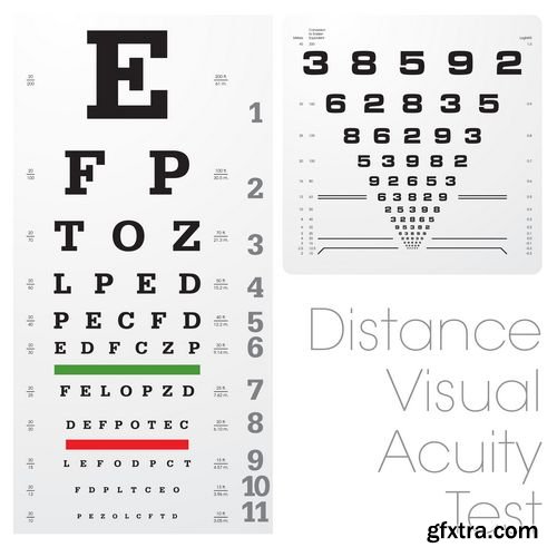 Check of sight in Medical center