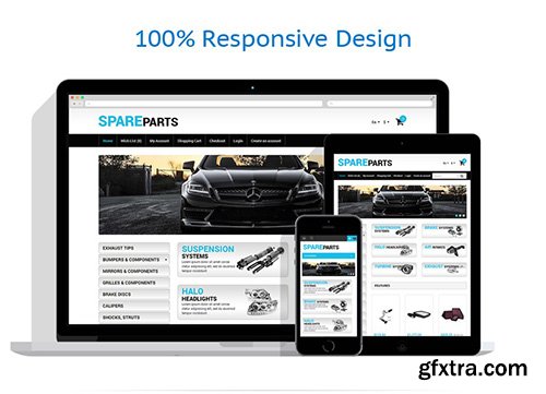 Auto Store - OpenCart 1.5.6.4 Template - TM 49310