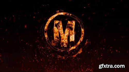 Motion Array - Flame Logo After Effects Template