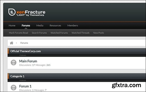 ThemesCorp - xenFracture Light v1.5.7.0 - XenForo Style