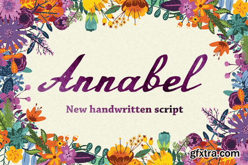 CM - Annabel Script Typeface - 360543