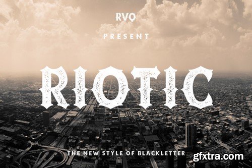 CM - Riotic Typeface + Bonus - 361505