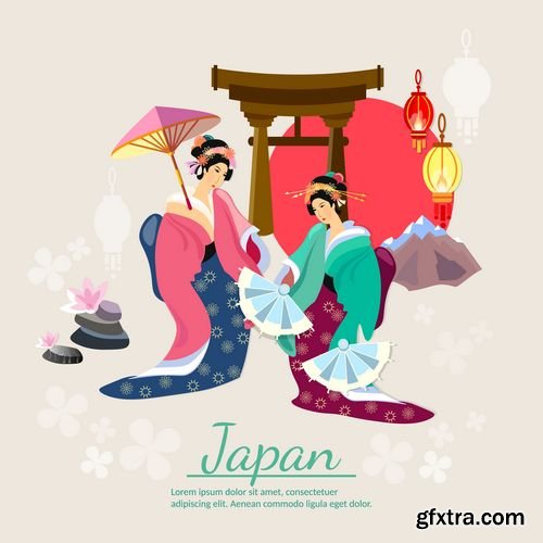 National traditions Japan tourist travel