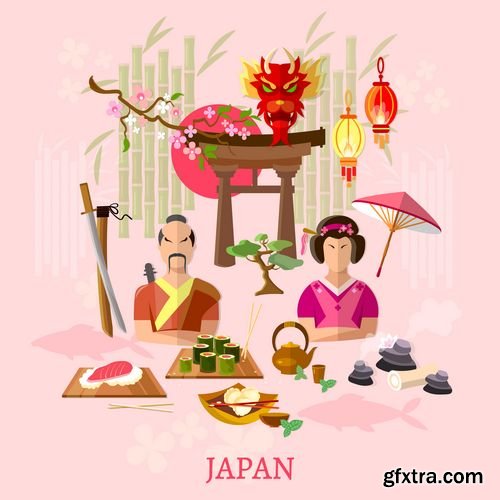 National traditions Japan tourist travel