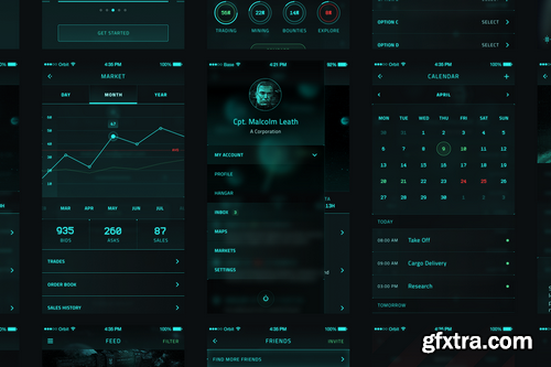 CM - Orbit SciFi UI Kit - 163951