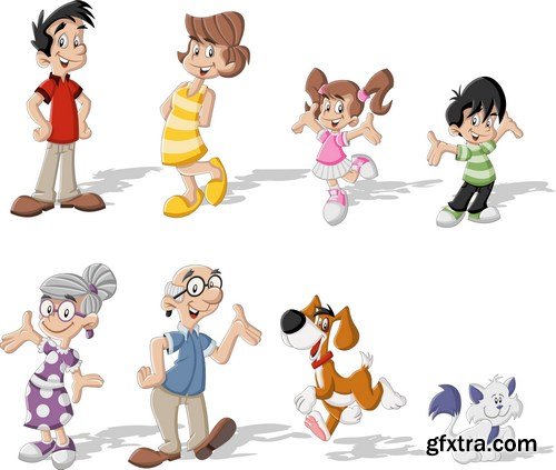 Cartoons People 2 - 26xEPS