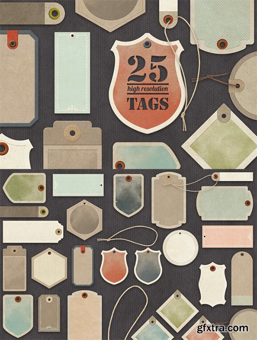 Paper Tags Collection - CM 19932