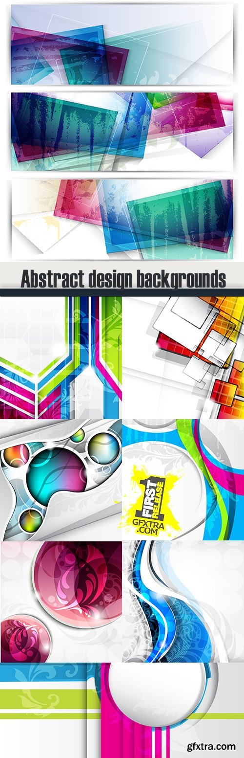 Abstract design backgrounds