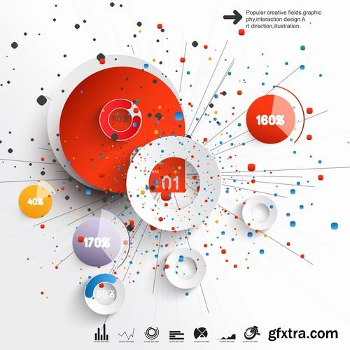 Infographics Business design collection 96