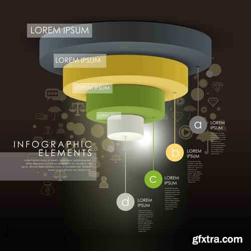 Infographics Business design collection 96