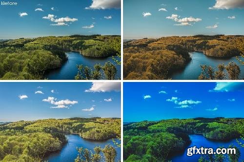 CreativeMarket Landscape Lightroom Presets 619746