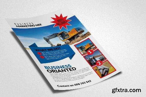 CreativeMarket Civil Engineer & Architect Flyer 683997