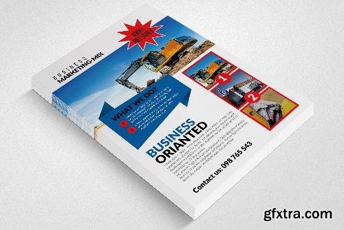 CreativeMarket Civil Engineer & Architect Flyer 683997