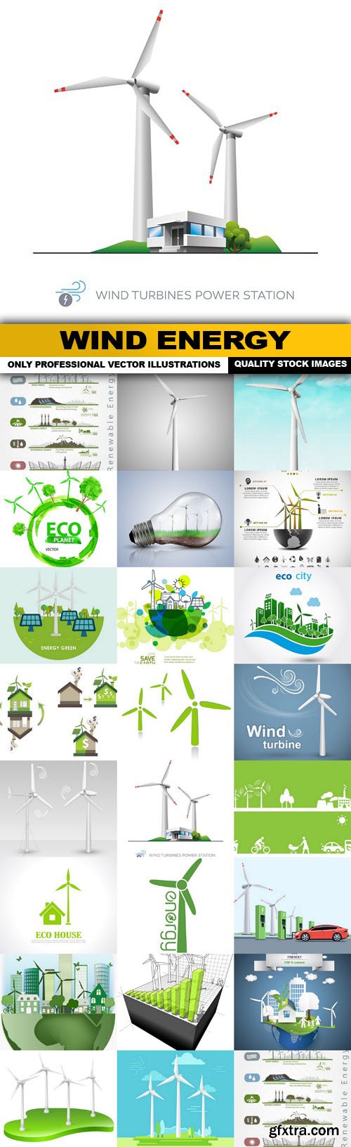 Wind Energy - 23 Vector