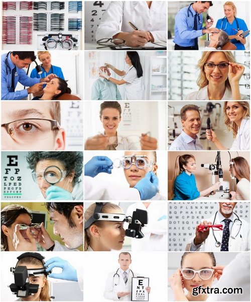 Collection glasses optometrist poor eyesight eye treatment 25 HQ Jpeg