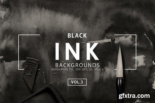 CM - Black Ink Backgrounds Vol. 3 686653