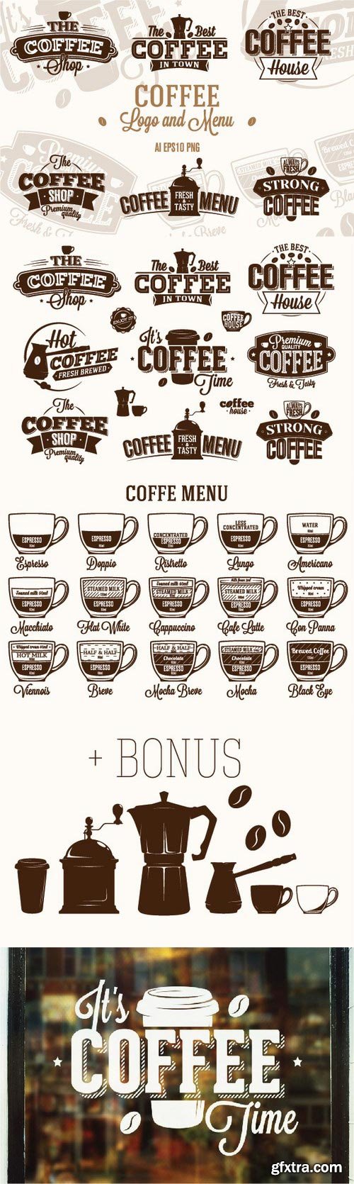 CM - Coffee Logo & Menu 686672