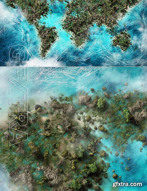 GraphicRiver - Island Photoshop Action 16413950