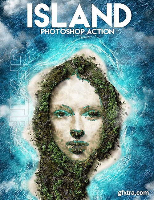 GraphicRiver - Island Photoshop Action 16413950