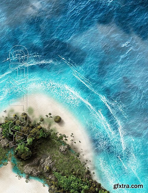 GraphicRiver - Island Photoshop Action 16413950