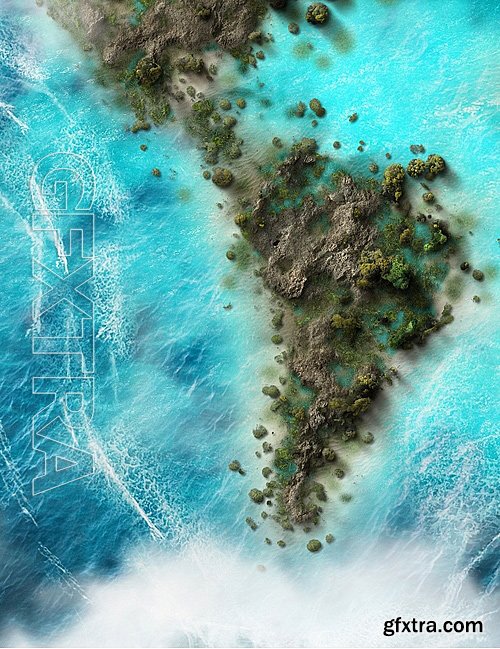 GraphicRiver - Island Photoshop Action 16413950