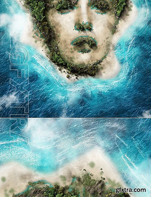 GraphicRiver - Island Photoshop Action 16413950