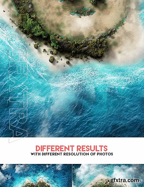 GraphicRiver - Island Photoshop Action 16413950