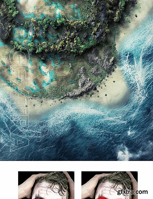 GraphicRiver - Island Photoshop Action 16413950