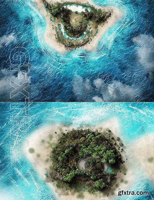 GraphicRiver - Island Photoshop Action 16413950