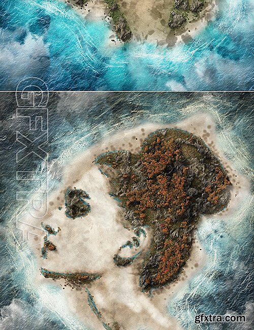 GraphicRiver - Island Photoshop Action 16413950