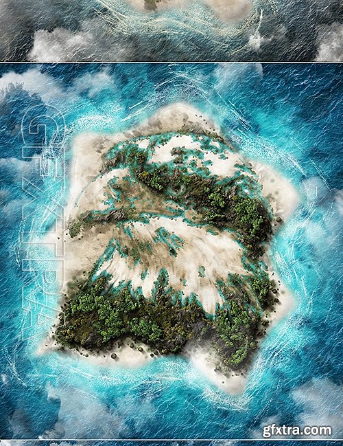 GraphicRiver - Island Photoshop Action 16413950